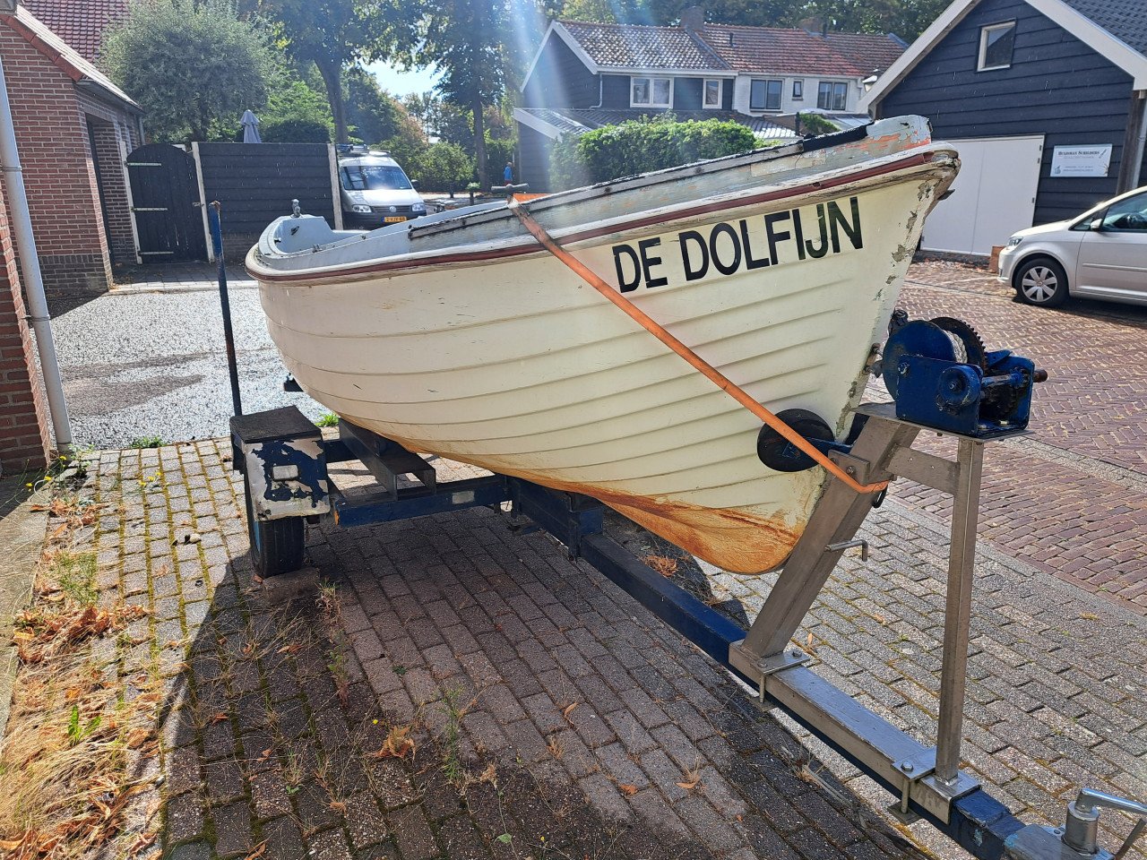 Orkney sloep met trailer nu nog niet hoor