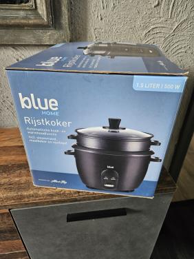Blue Home Rijstkoker 1.5L 500W - Nieuw in doos