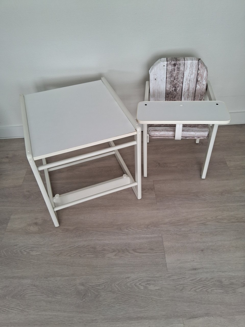Box en kinderstoel