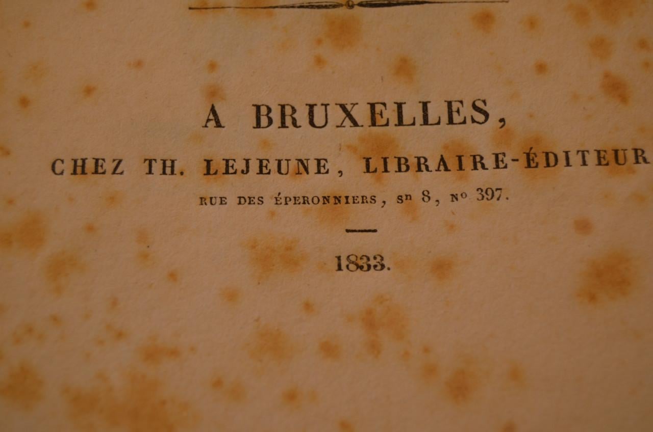Oeuvres complet de Buffon 1833 fraai!!