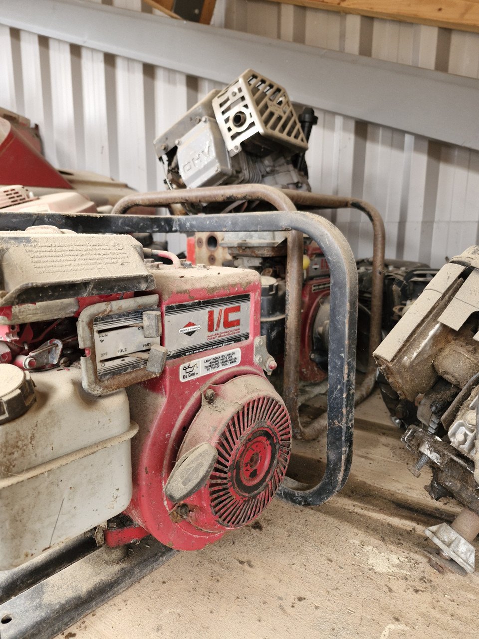 Te koop waterpomp op benzine