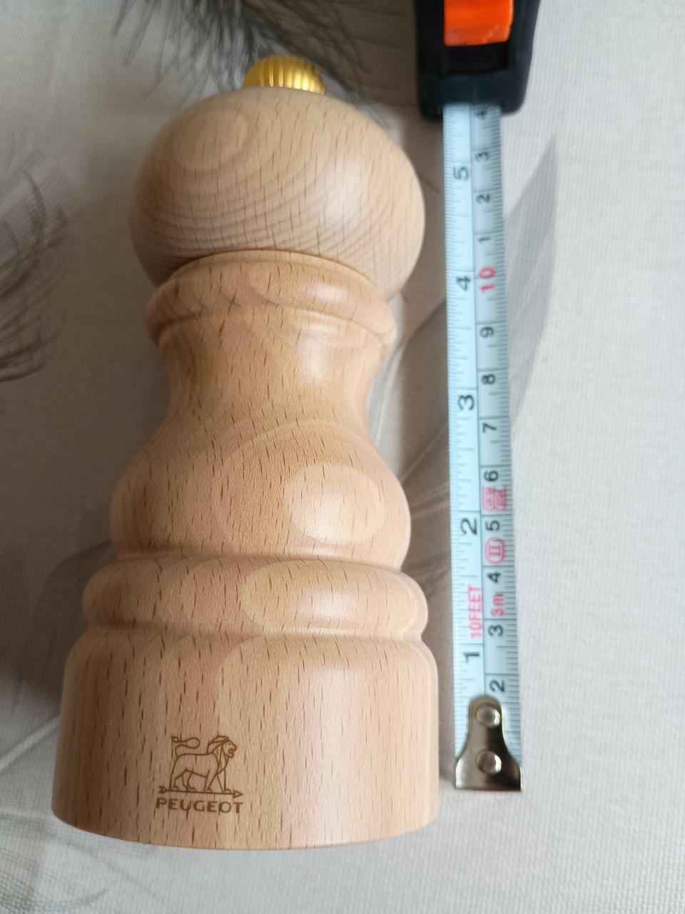 Peugeot Paris zoutmolen 12 cm hout