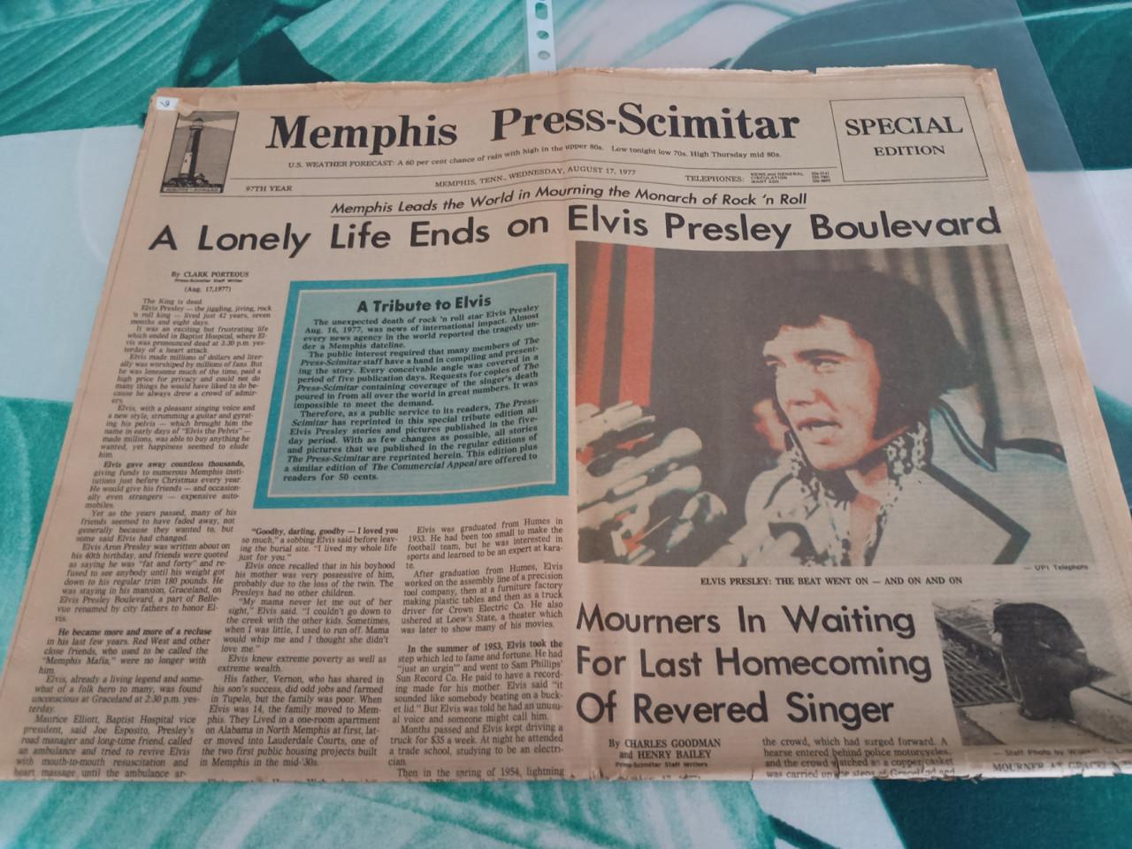 Verzameling van Elvis