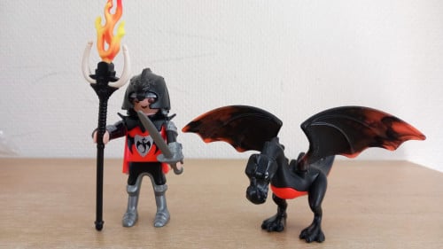 Playmobil ridder met draak setnr 4790
