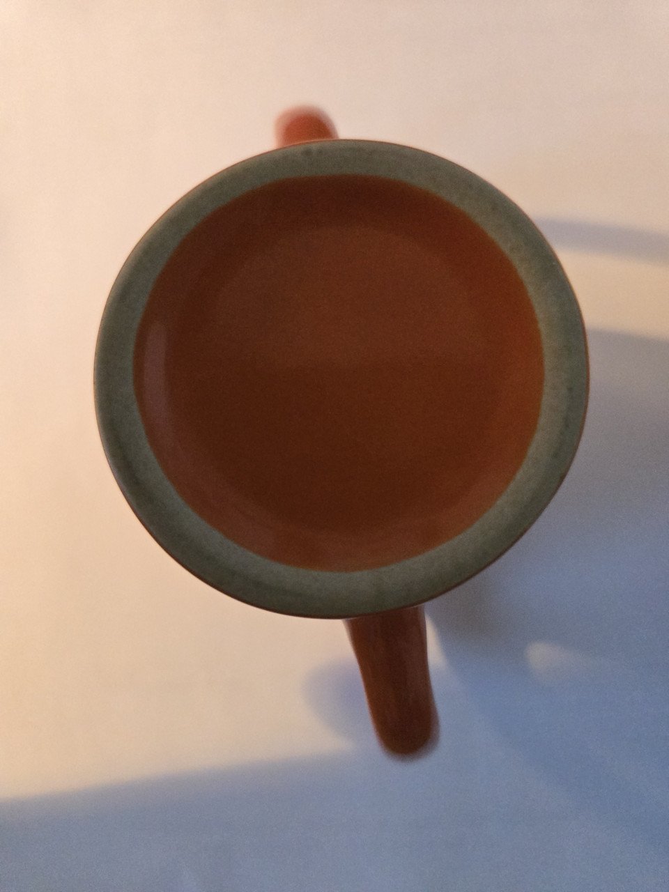Originele cup a soup beker met 2 oren. Als Nieuw