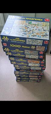 Jan van Haasteren puzzels  1000 stukjes. Let op!! Korting