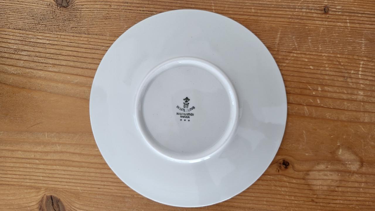 Winterling kop en schotel (Bavaria - Douwe Egberts)