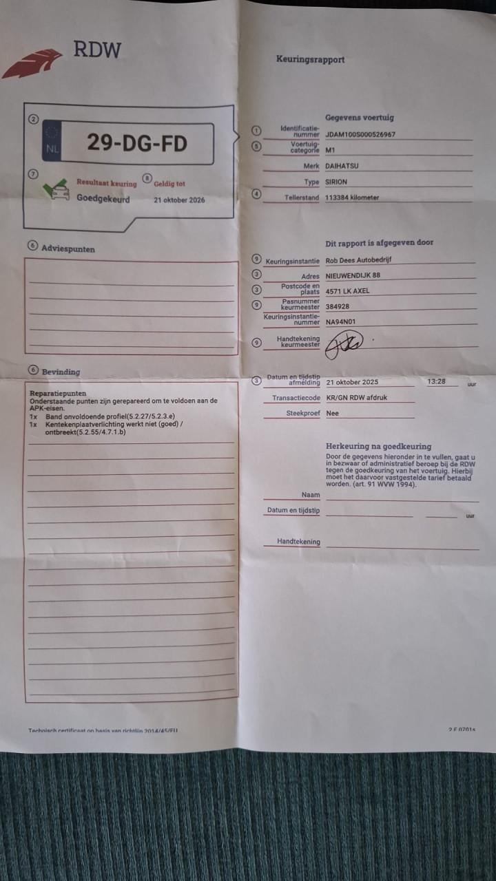 Daihatsu sirion AUTOMAAT