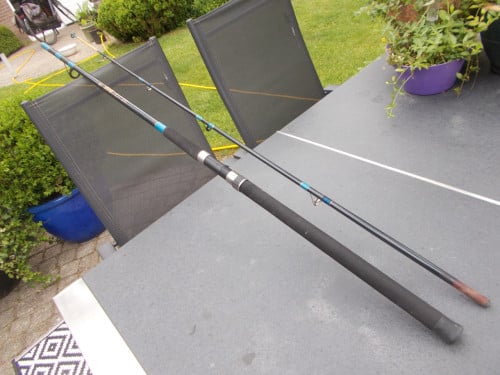 BIG CATCH tweedelige boothengel , lengte 270 cm w,g,  300 gram