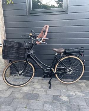 Elektrische Cortina transport moederfiets