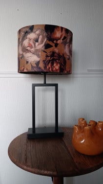 2x schemerlamp incl. kap