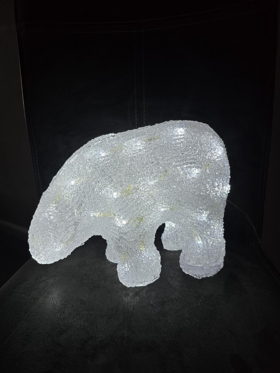 Ijsbeer met verlichting