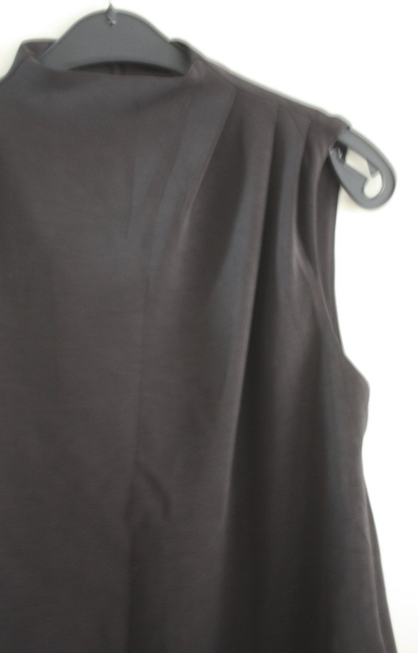 Zwarte mouwloze top maat s/p