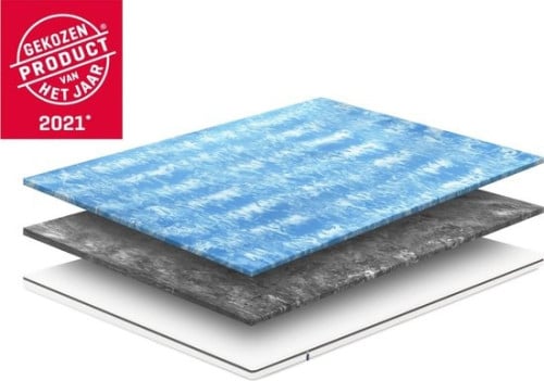 Emma flip topper 200 x 200 cm