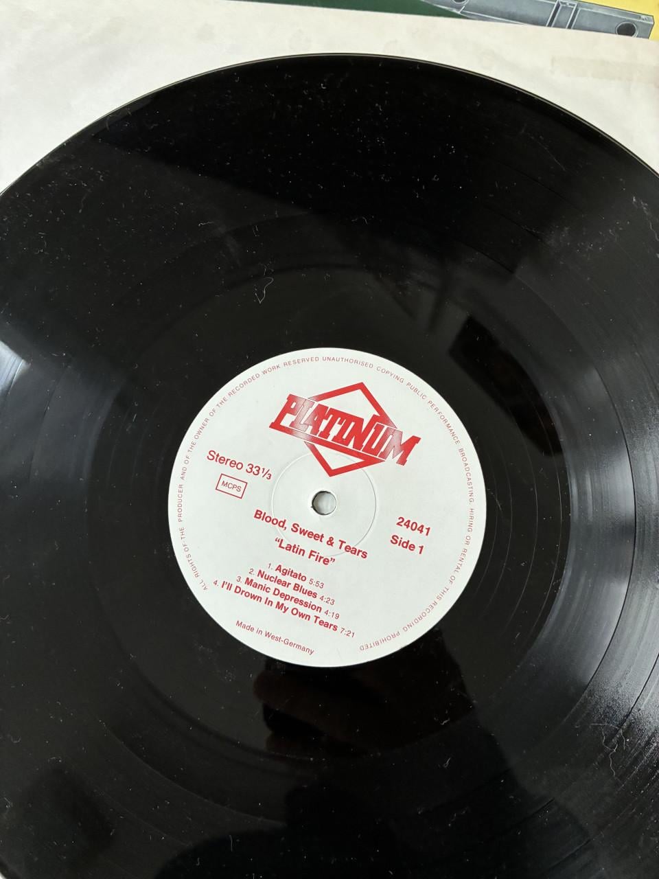 Bloos Sweat and Tears