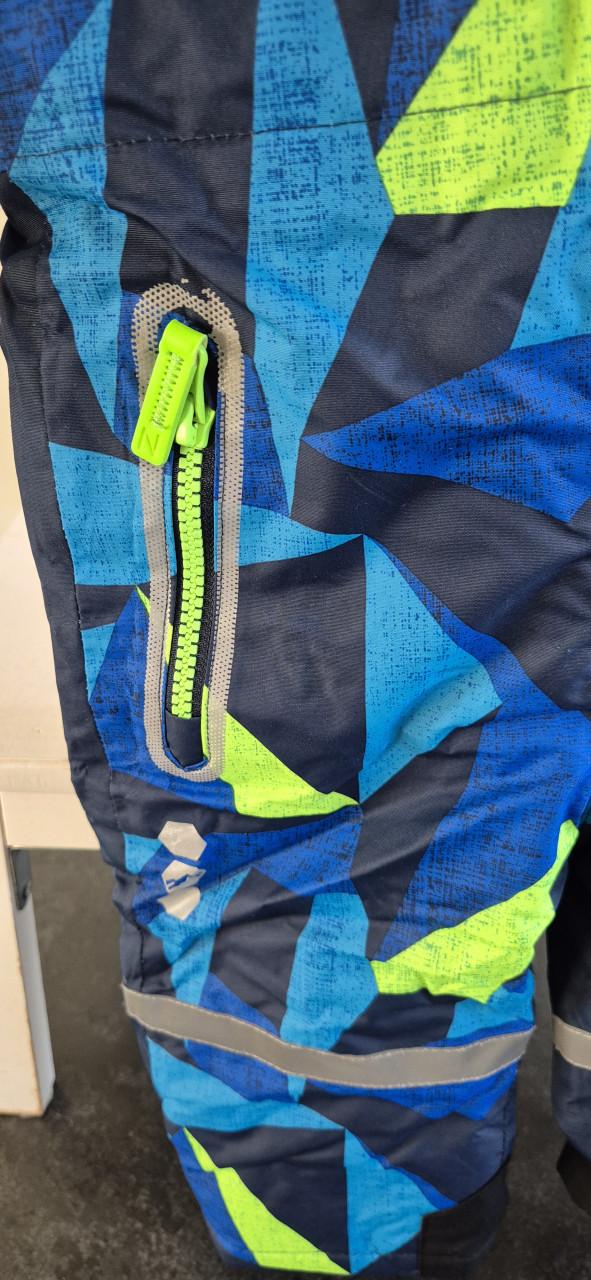 Vrolijk skipak maat 80 - fleece gevoerd