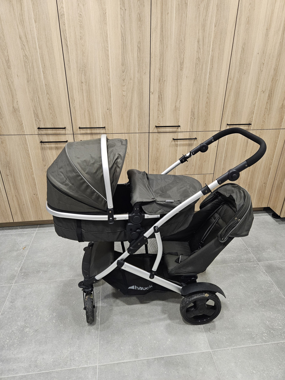 Duo kinderwagen merk Hauck