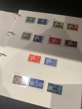 Album met fdc's Europa CEPT