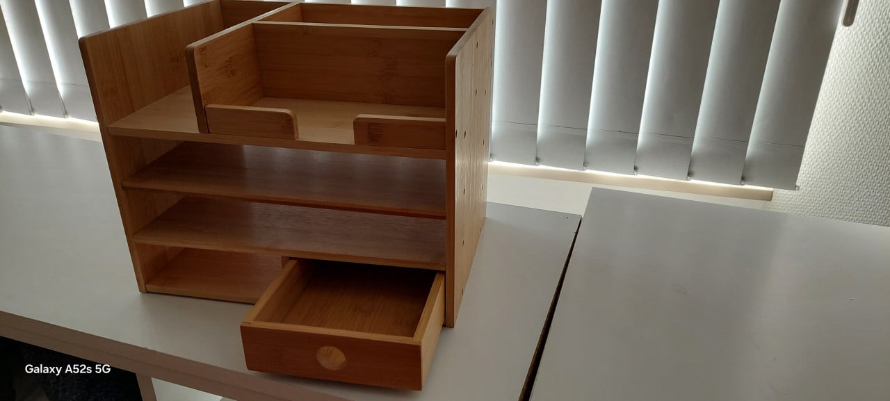 Bureau organizer.