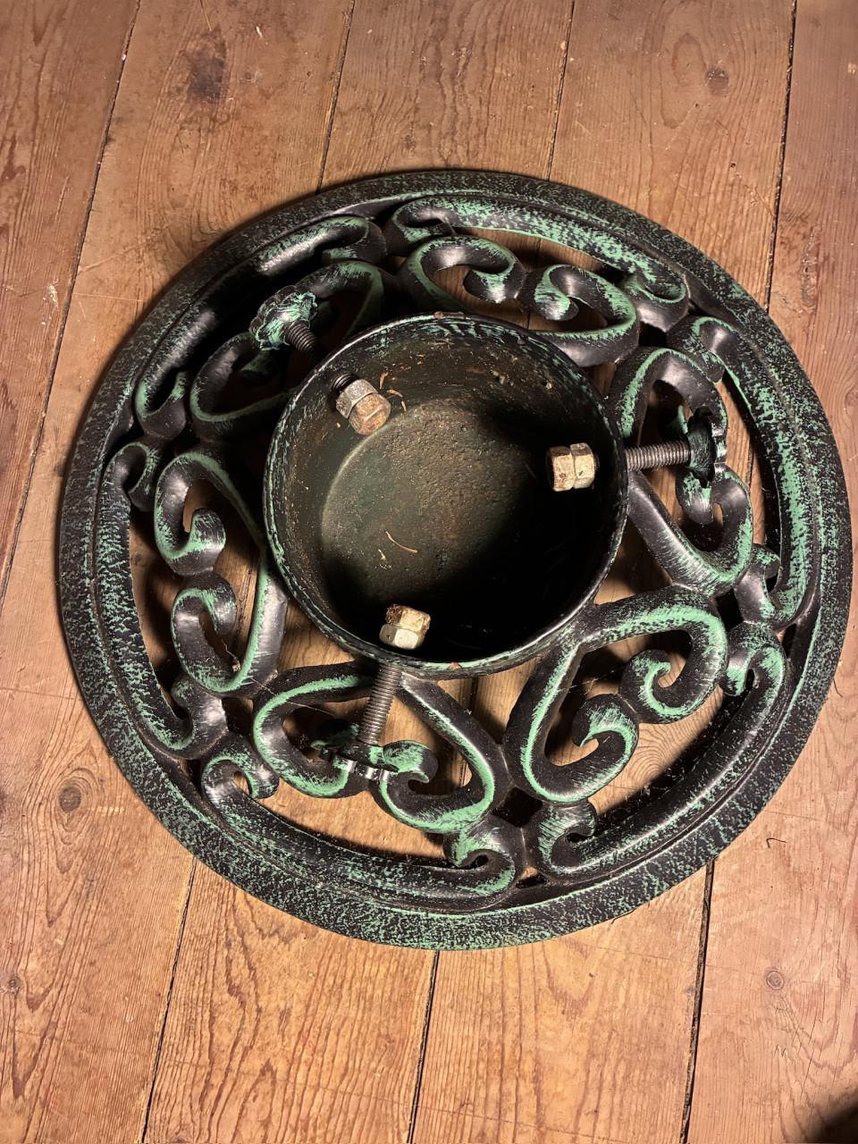 Gietijzeren kerstboomstandaard XL