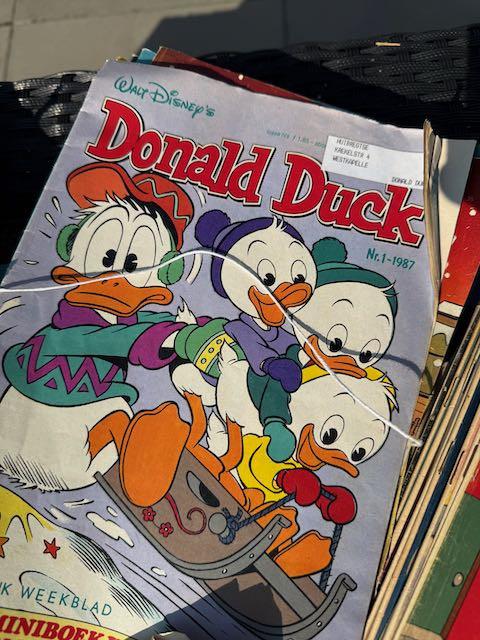Donald Ducks verschillende jaren variërend ’67 tot ’86