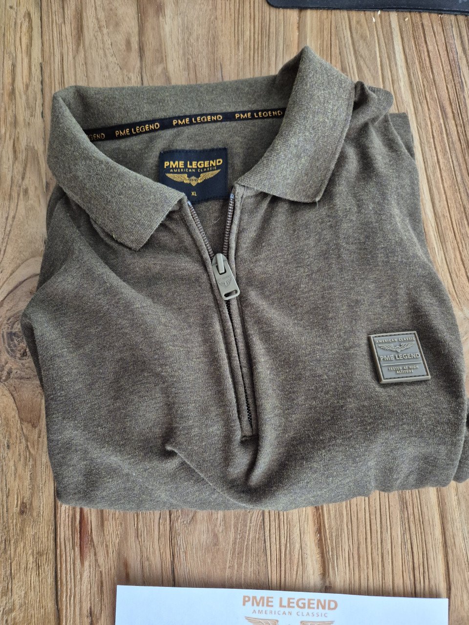 Polo shirt met rits nieuw verkeerde  maat besteld