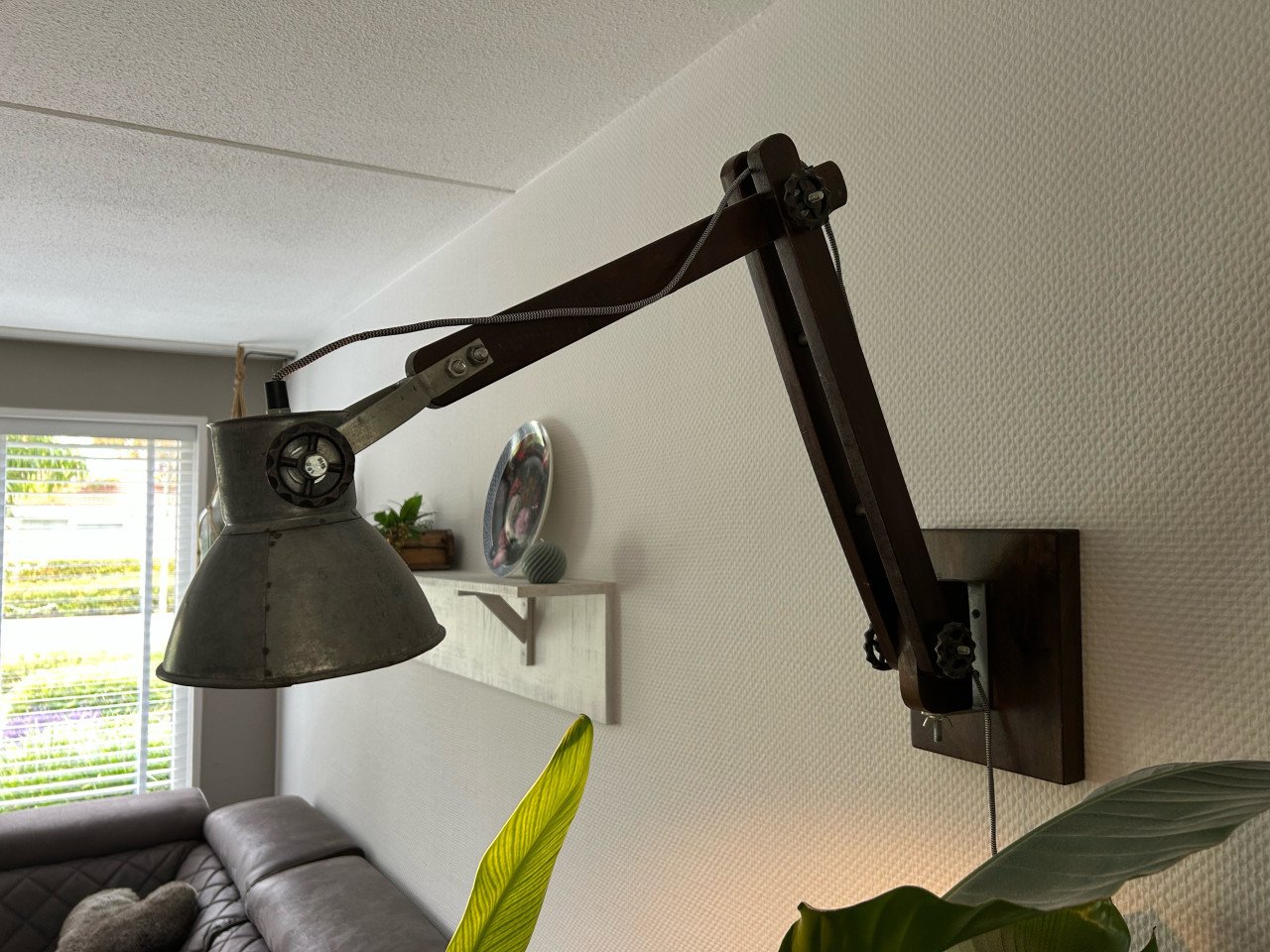 Landelijke wandlamp