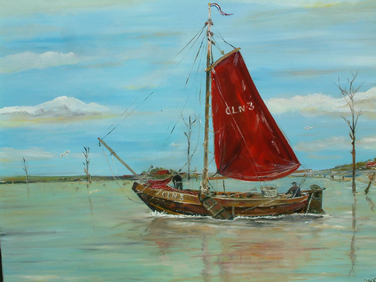 Schilderijen Jac caljouw  Arnemuiden