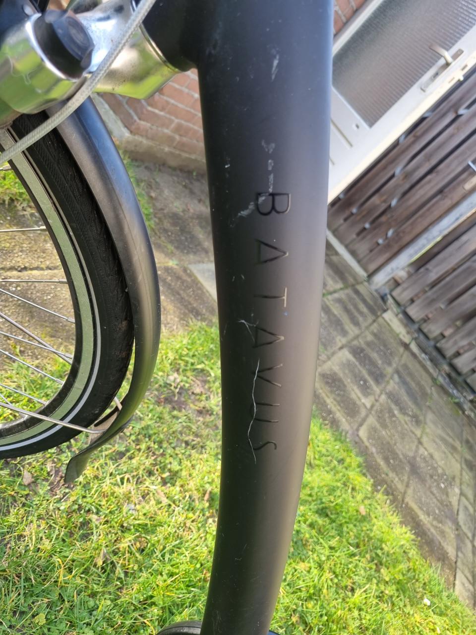 Fiets Bataves mamba zwart