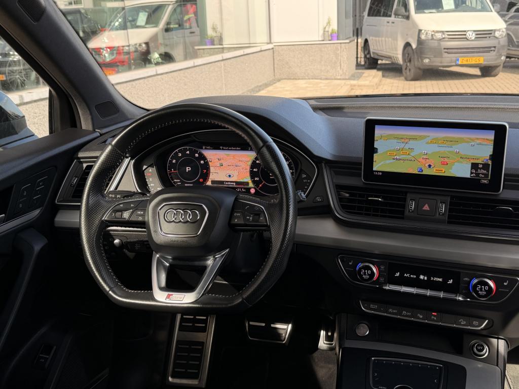 Audi Q5 2.0 tfsi quattro s-line | luchtvering | b&o | pano | leder | 360 | 