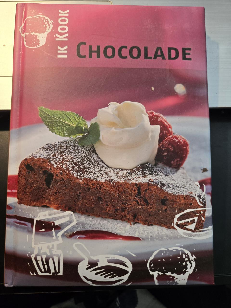 Kookboek Chocolade uit de serie Ik Kook (uitgegeven door Rebo Productions