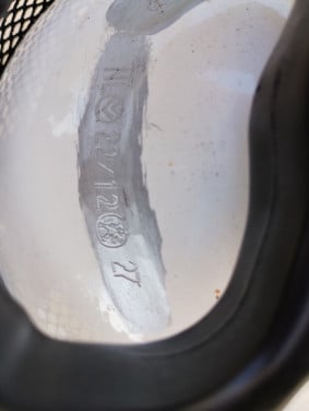 Stalen duikfles 12 L model bommetje
