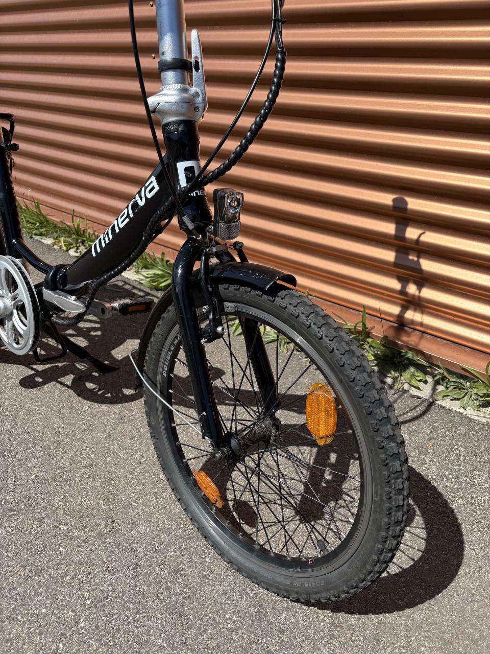 VERKOCHT Nette Minerva elektrische vouwfiets 7 versnellingen