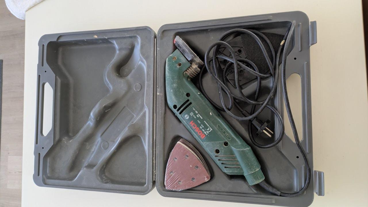 Bosch driehoek schuurmachine