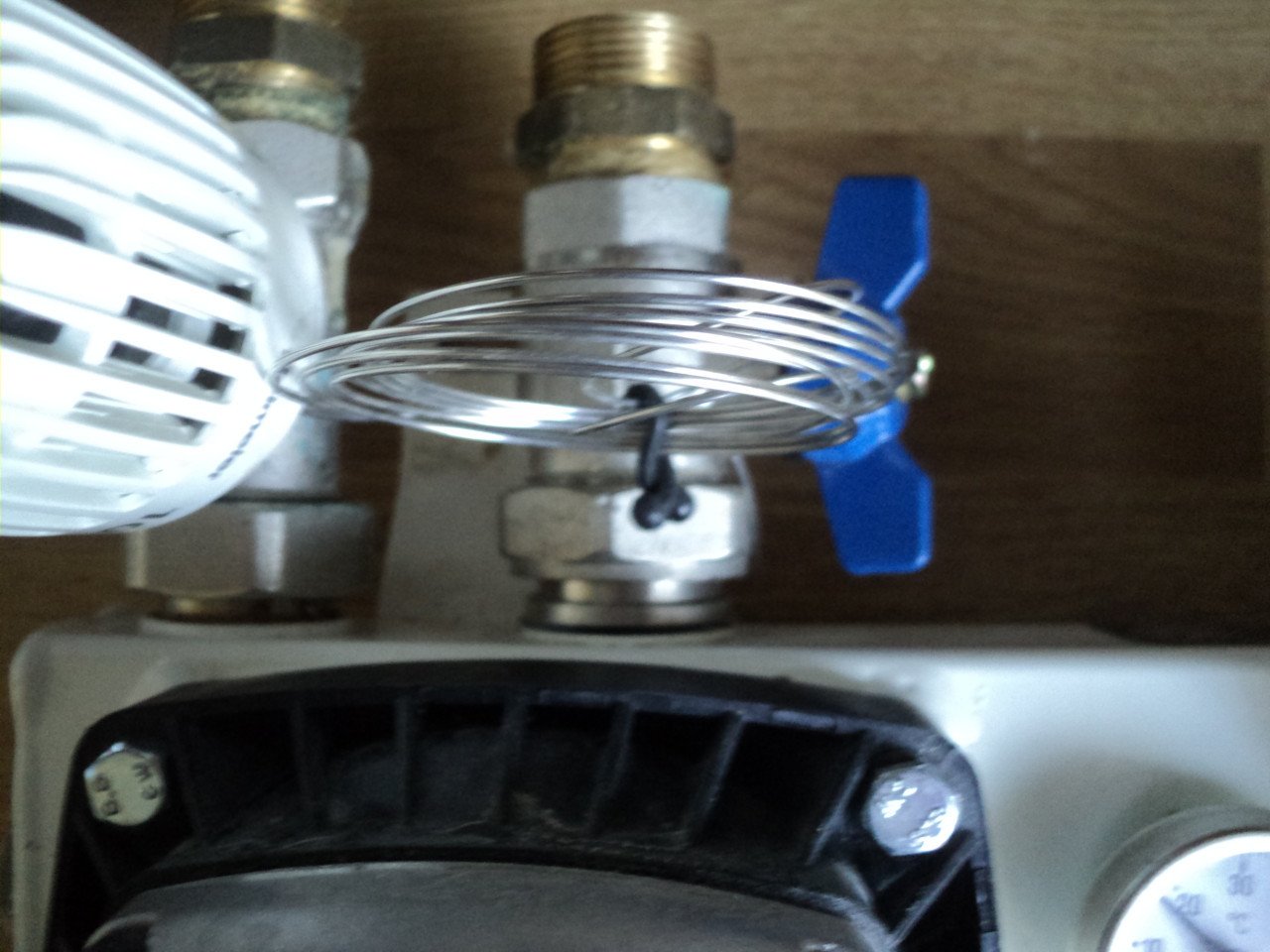 Nieuwe 9 groep verdeler vloerverwarming ENERGI ZUINIGE pomp