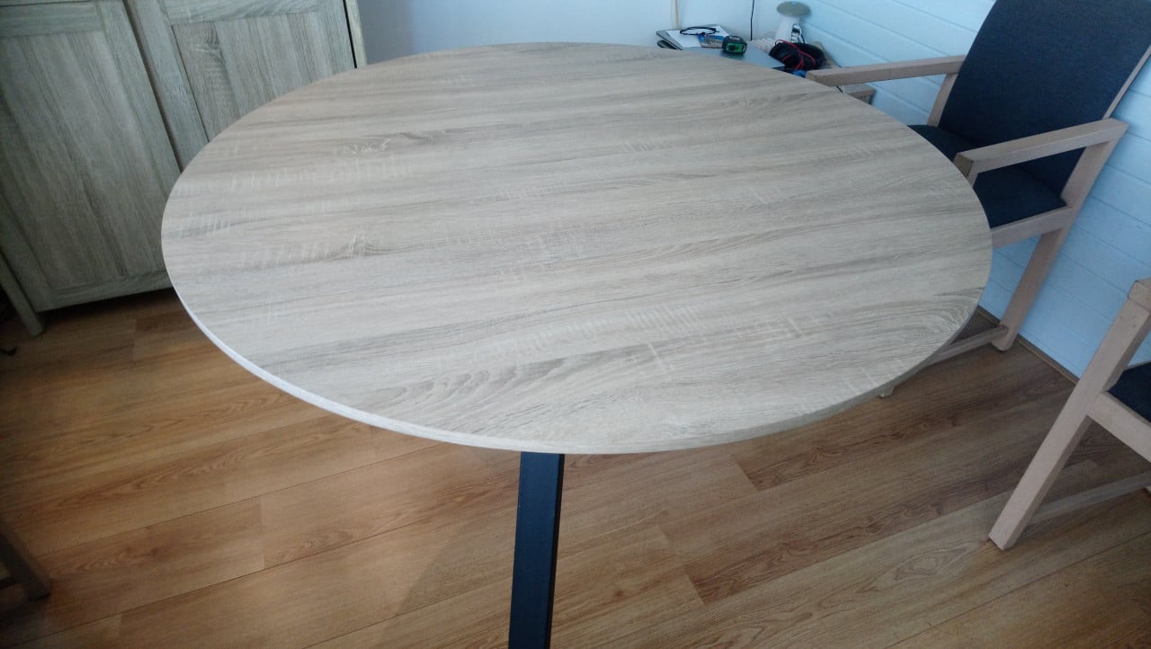 Ronde eetkamer tafel 120 diameter