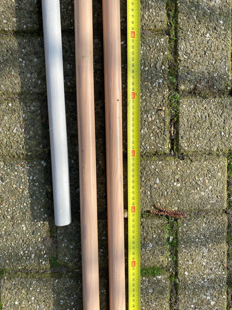 Gordijnroedes, verschillende lengtes