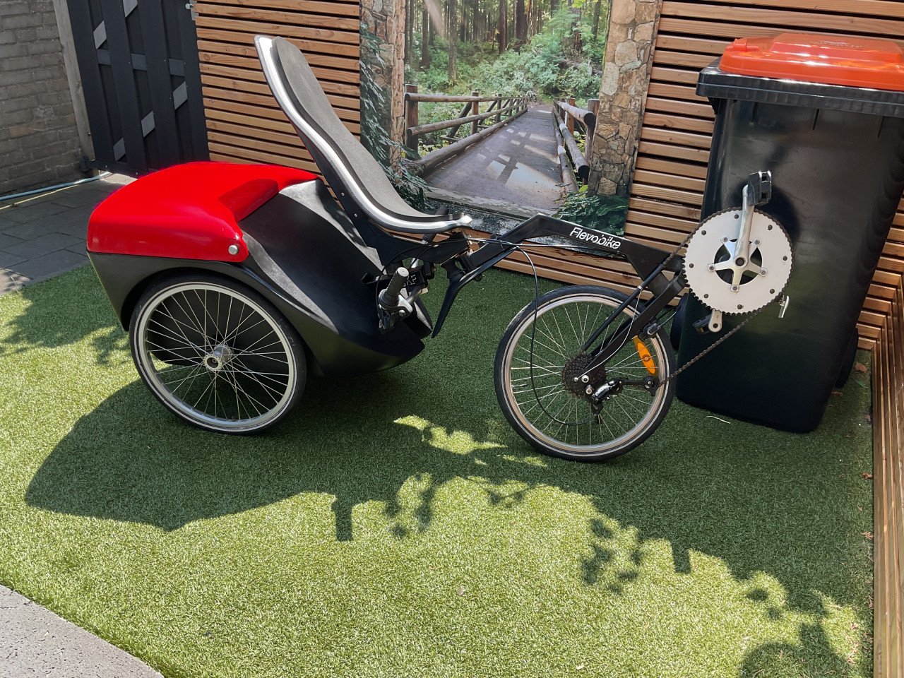 I.g.st.z. Flevobike , trike, ligfiets met 7 versnellingen