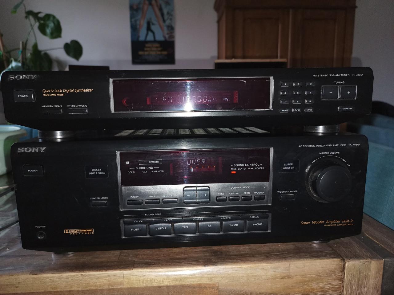 AV versterker Sony met tuner