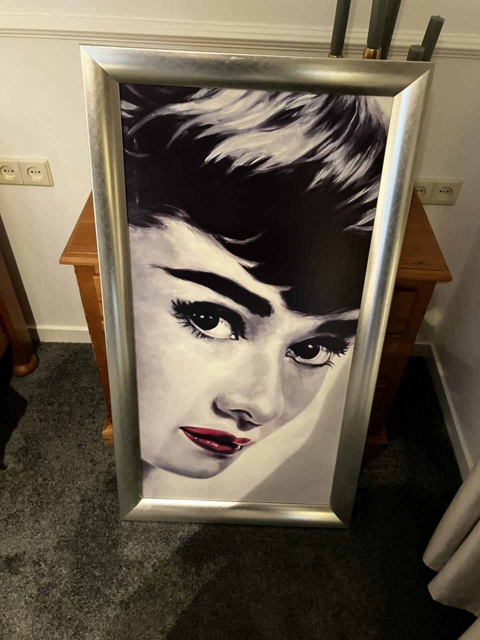 Schilderij Marilyn Monroe en Audrey Hepburn
