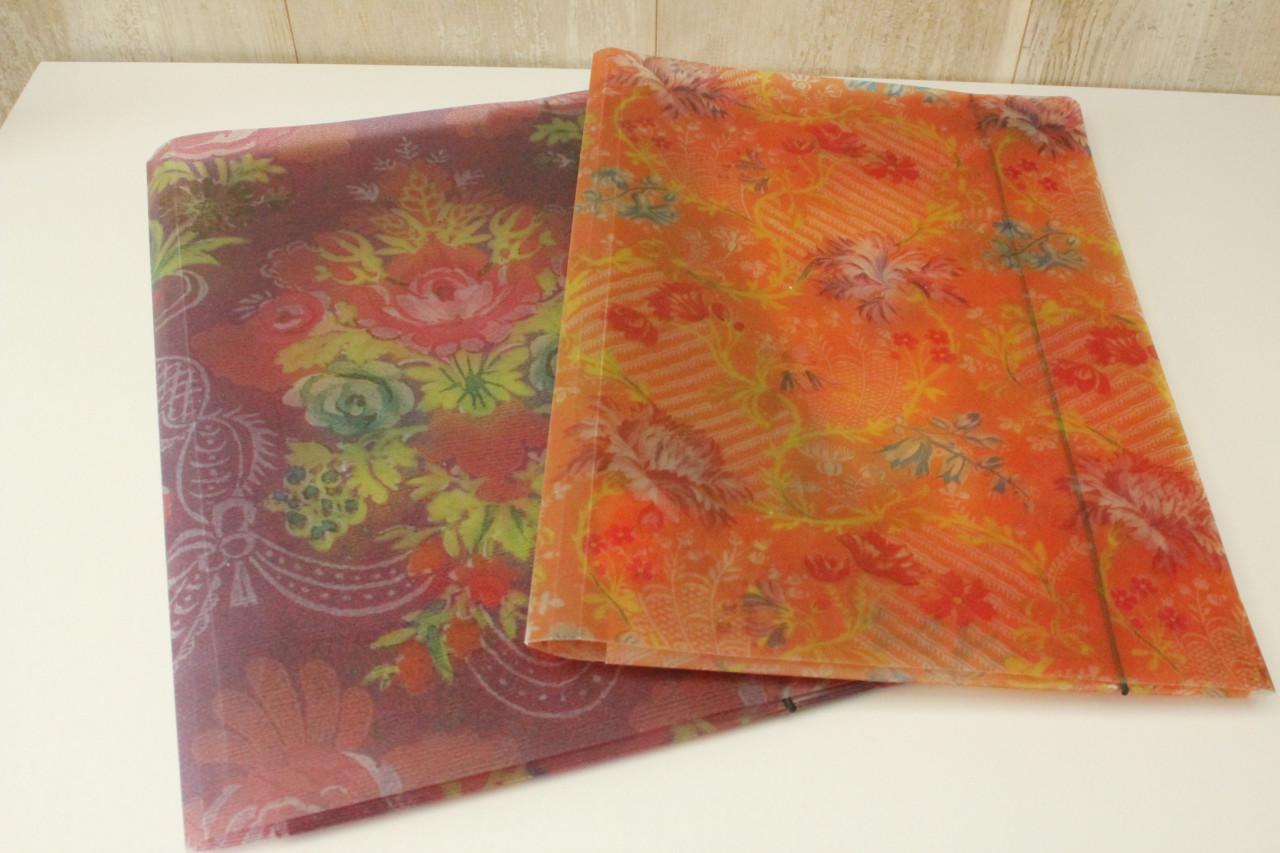 2 opbergmappen voor paperassen