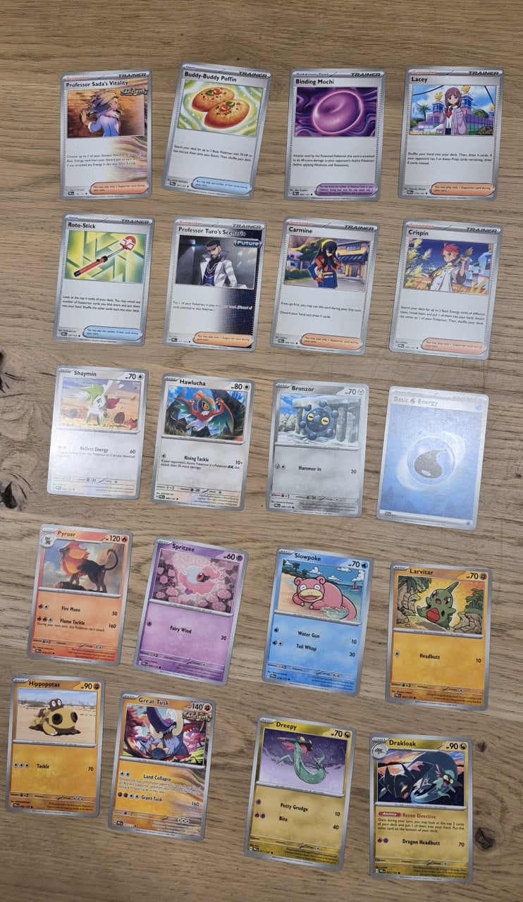 Pokemon kaarten 20 stuks
