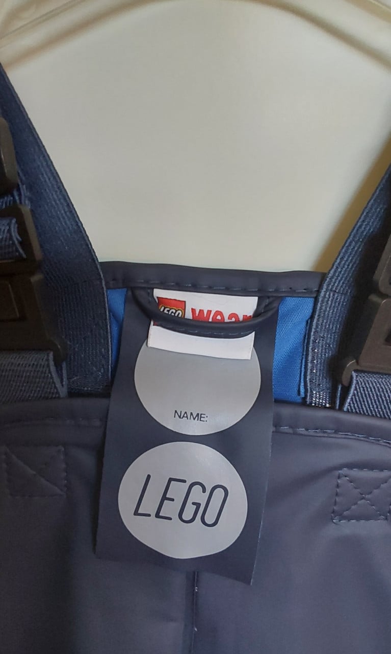 Lego wear regenbroek/regenoverall in maat 86