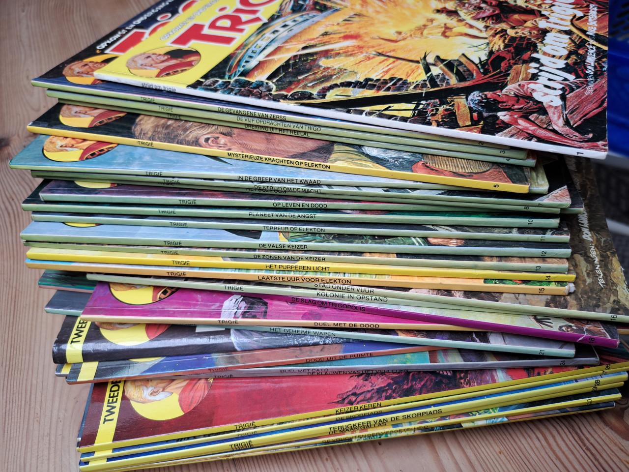 Trigie stripboeken