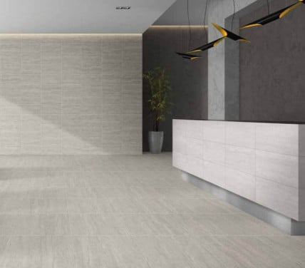 3030-306 Natuursteenlook tegels, 60x60cm, grijs/wit, van €68,90 per m² voor