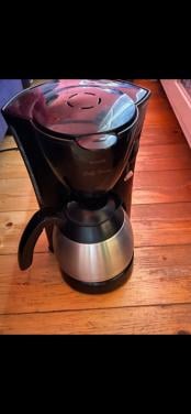 Koffiezetapparaat met rvs koffie pot