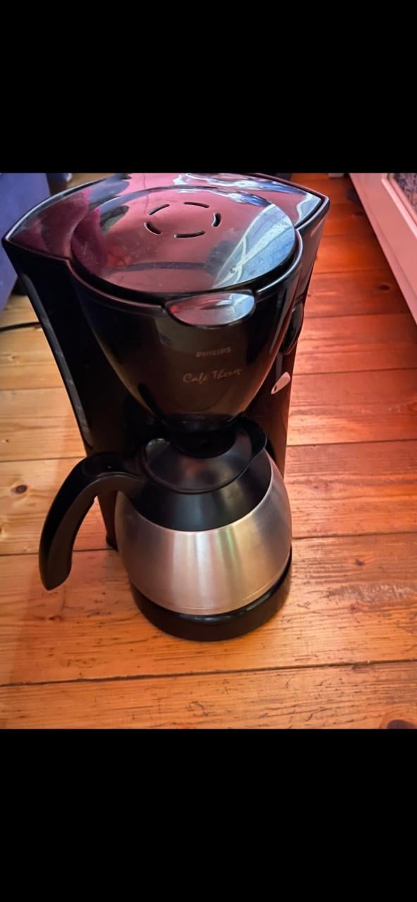 Koffiezetapparaat met rvs koffie pot