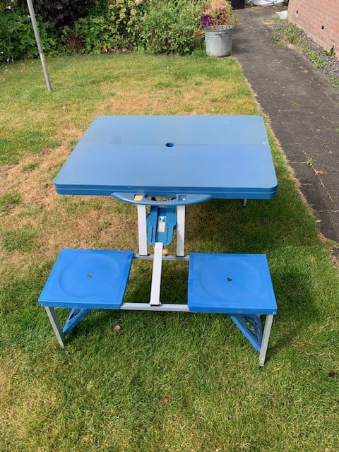 Opvouwbare picknicktafel