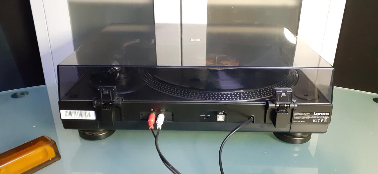 Lenco l-400bk proffesionele draaitafel direct drive