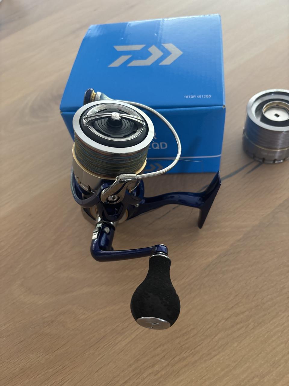 Daiwa TDR 4012QD z.g.a.n. incl extra spoel